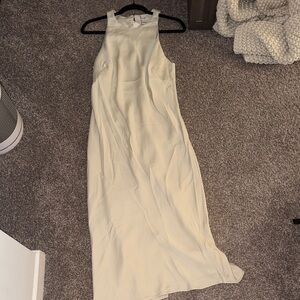 a new day Cream Midi Dress